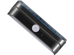 Luminária De Parede Solar Led Com Sensor Pir À Prova D'água Para Iluminação De Jardim E Quintal.