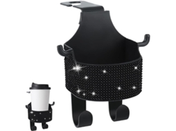 Gancho Para Cadeirinha De Carro Com Espaço De Armazenamento Interno, Cabide E Suporte Para Roupas.