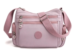 Lurelia Mochila Para Mulher Em Poliéster Grande Capacidade Impermeável Leve Fecho De Correr Para Viagem, Trabalho E Uso Diário