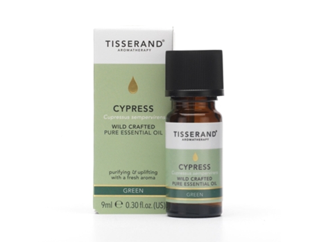 Tisserand Cypress Wild Crafted Pure Essential Oil 9ml