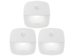 Ajw Motion Sensor Light Indoor, Lâmpada com sensor de movimento alimentada por bateria, Luz noturna LED automática para quarto, Cozinha 10