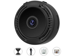 Mini Câmera Escondida Wifi, Full Hd 1080p Infravermelho Sem Fio Mini Câmera Espiã Vigilância De Segurança Infantil, Interno/externo, Preto Yizhood