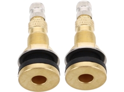 Conjunto De 2 Pneus Sem Câmara Com Válvula De Cobre Para Trator.