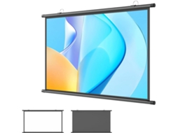 Tela de Projeção 40" 16:9 Hd Portátil, para Uso Doméstico e Externo
