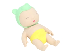 Primerox boneco de Areia Squeeze Stretch Deformável Chapéu Desmontável Alivio de Estresse Verde