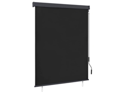 Vidaxl Estore De Rolo Para Exterior 140x250 Cm Antracite