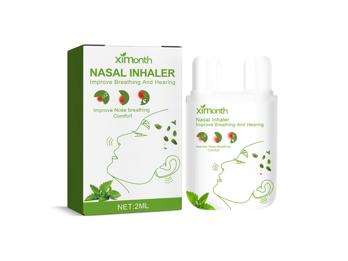 Inalador Nasal Ximonth Alivia Congestão Coceira