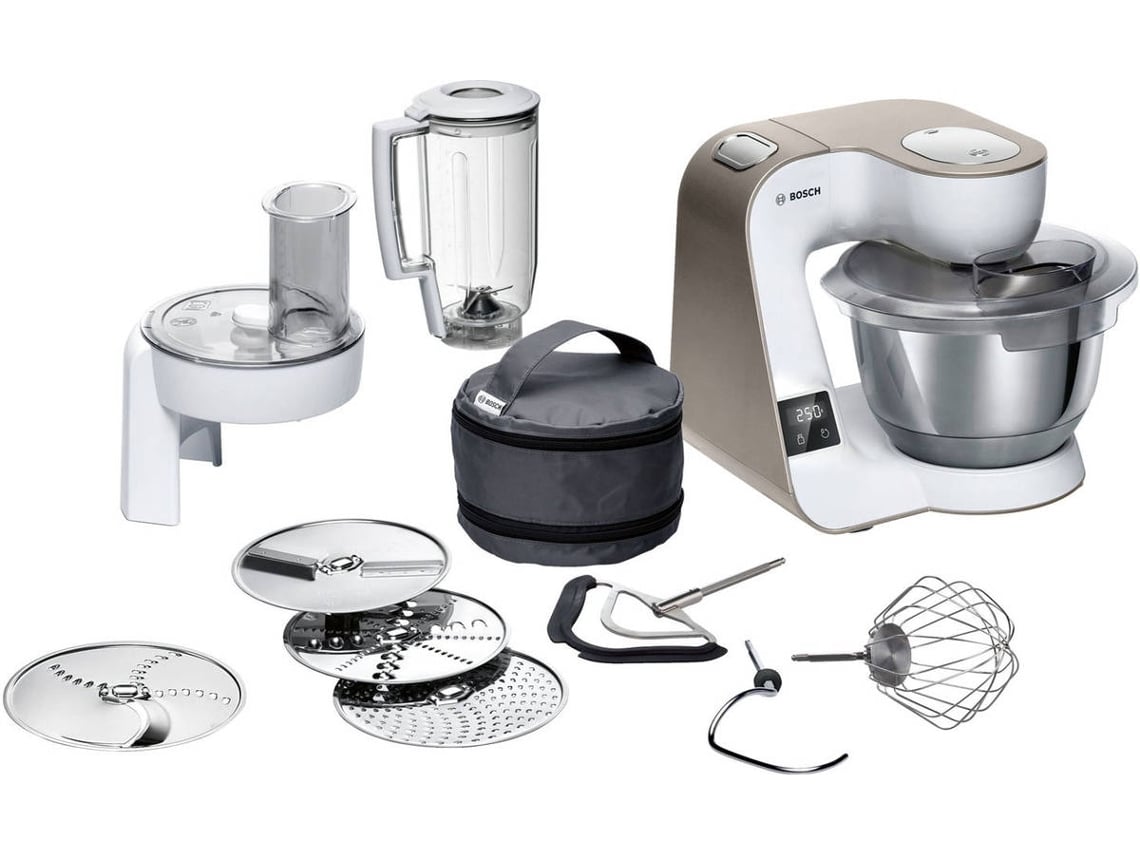 Robô de Cozinha BOSCH MUM5XW20 Série 4 MUM CreationLine Scale (3.9 L - 1000 W)
