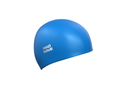 Touca de banho MAD WAVE Solid Unissexo (Tamanho Único - Azul)