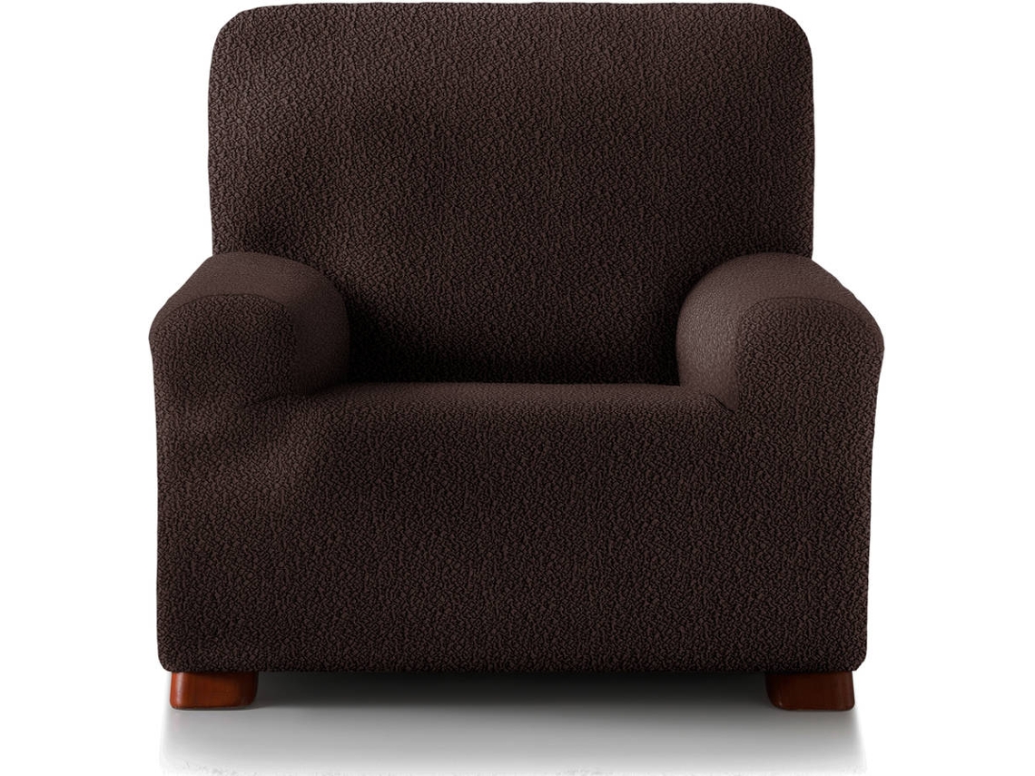 Capa Tecido Elástico para Poltrona de 1 Lugar MILICA Spongy Castanho