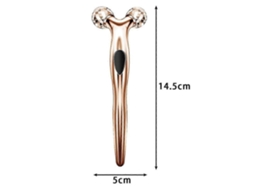 Conjunto de 2 Rolos Massageadores Faciais 3d, Ferramenta Firmadora para Cuidados com a Pele. GOKOCO