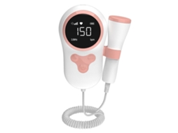 Monitor De Ritmo Cardíaco Para Crianças, Monitor Doppler De Ritmo Cardíaco Fetal Durante A Gravidez, Para Uso Doméstico, Cor-de-rosa.