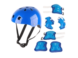 Conjunto de Proteção para Crianças: Capacete, Joelheiras e Cotoveleiras S/MARCA