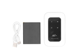 Roteador Wifi Portátil 4g Lte 300mbps Desbloqueado Com Slot Sim Para Smartphone Tablet Laptop