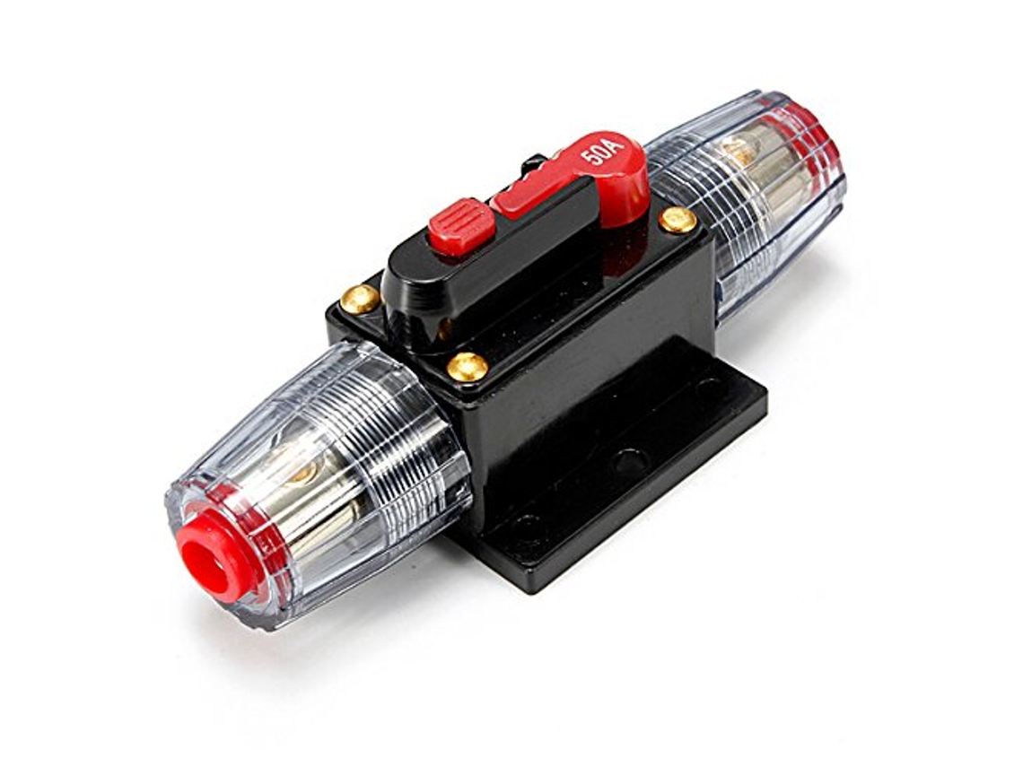 Suporte De Fusível De Disjuntor Em Série Para Áudio De Proteção Automotiva Dc 12v Igvtrade