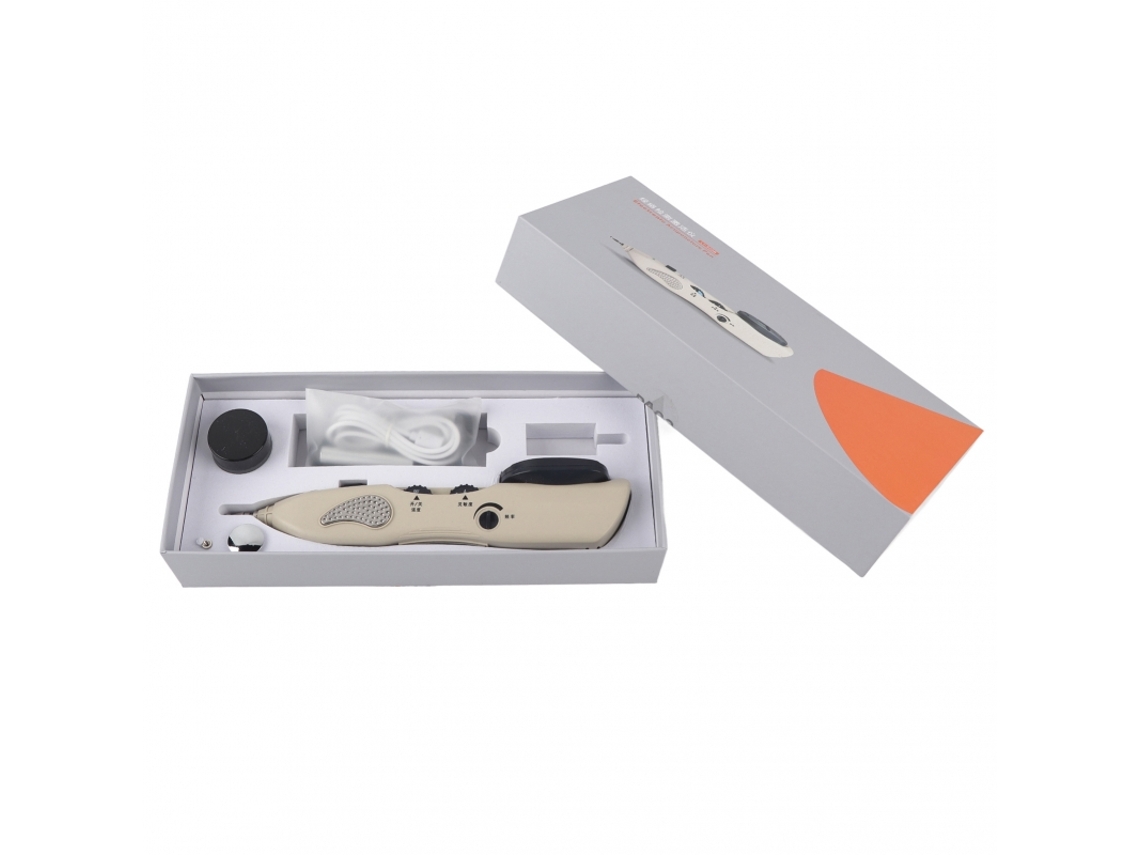 Caneta De Acupuntura Eletrônica Tens Com Detector De Pontos Para Massagem De Acupuntura E Terapia Da Dor.