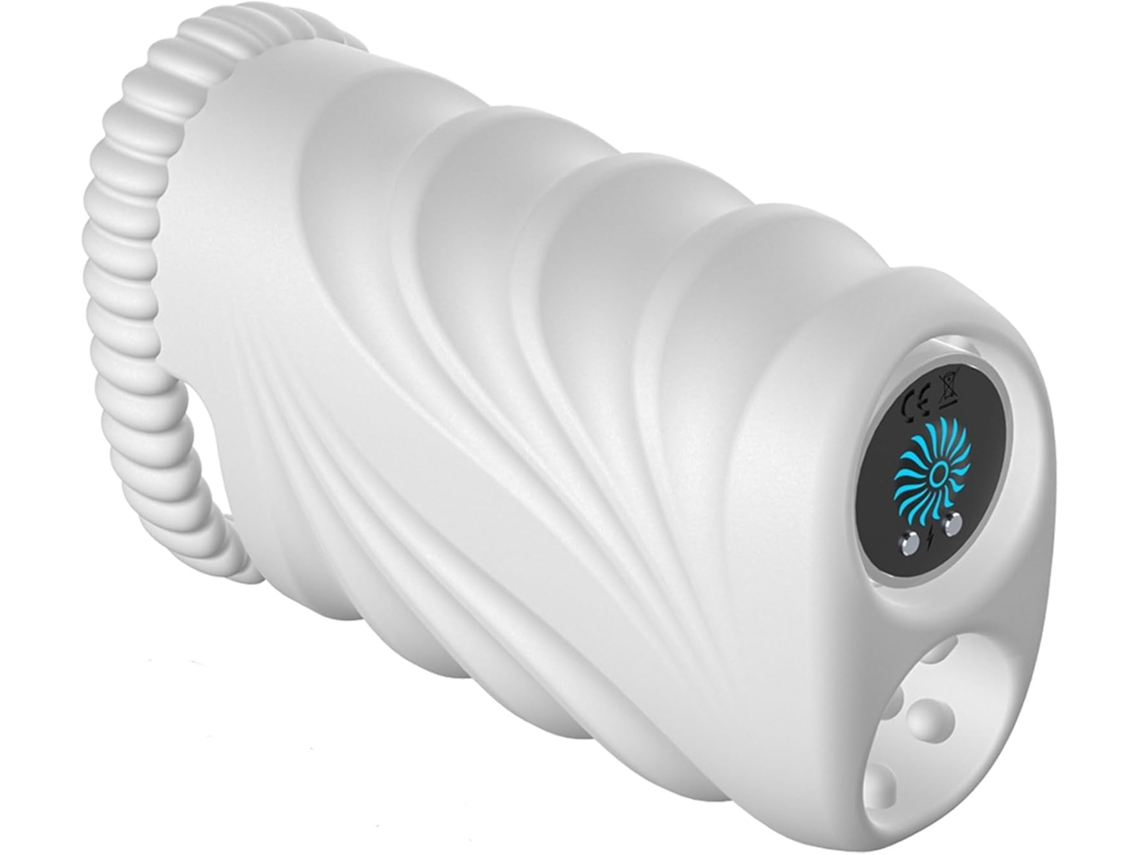 Masturbador Masculino Com Copo E Vibrador Bullet, 10 Modos De Vibração, Dois Canais Texturizados Em 3d, Cona De Bolso Para Estimulação