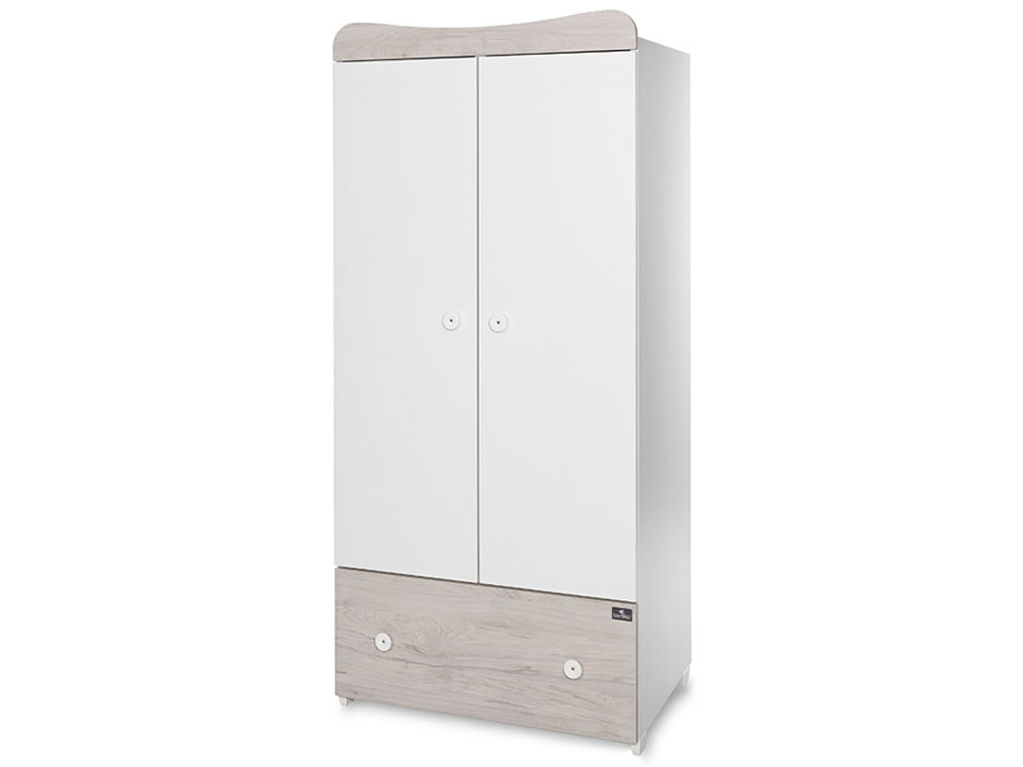 Roupeiro Lorelli Exclusive White / Light Oak