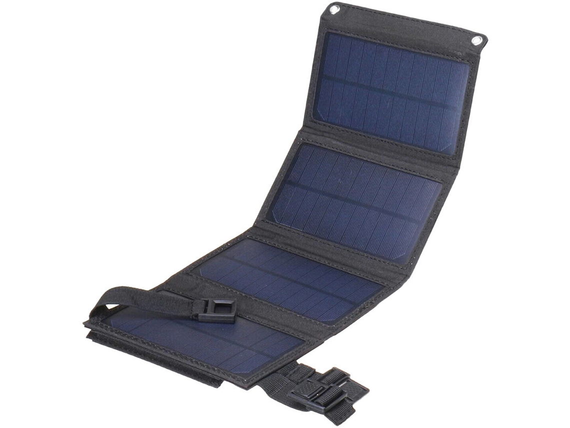 Painel Solar Dobrável BRILVIBERA com carregador USB para camping