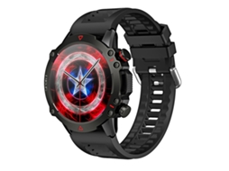 (preto) Smartwatch Esportivo De 1,53 Polegadas Com Bluetooth 5.2 E Classificação Ip67 De Resistência À Água