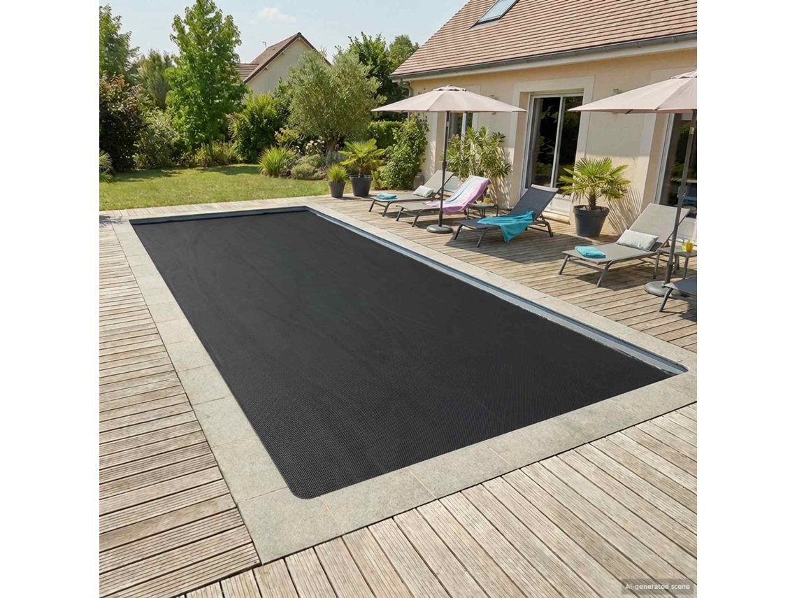 Vidaxl Capa Solar Para Piscina Extrapesada 800 X 500 Cm, 400 Μm Pe