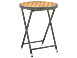 Tea Table, Tea Tables Vidaxl Cinzeto Rattan / Vime (n/a)