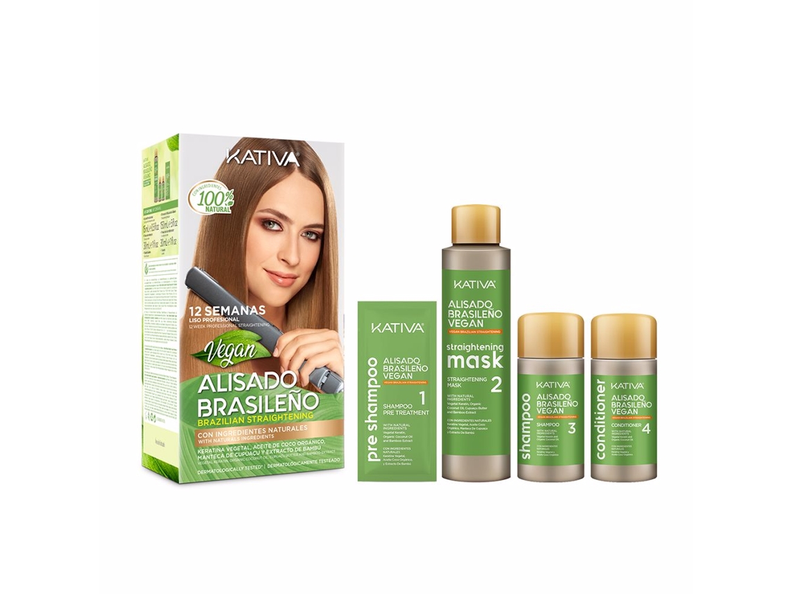 Kit Cabelo KATIVA Alisamento Brasileiro Vegan