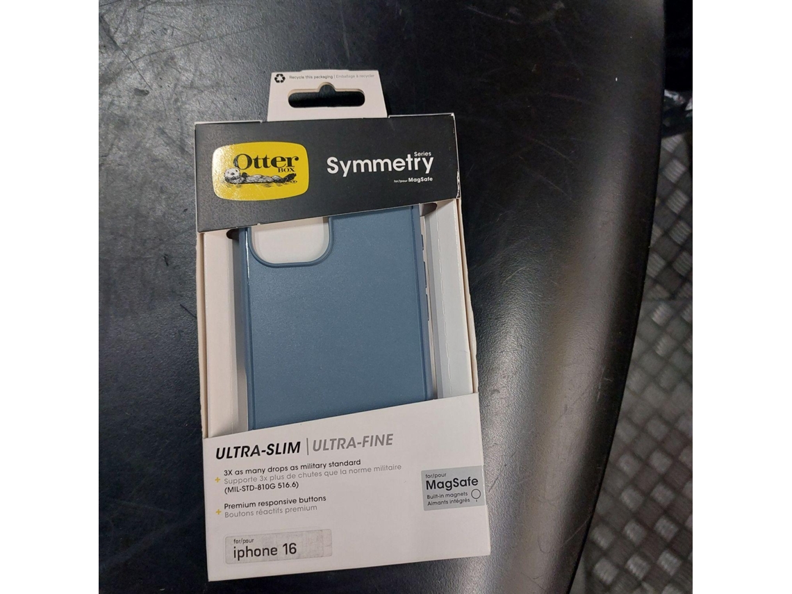 Capa OTTERBOX Symmetry com MagSafe para iPhone 16 (Outlet Caixa Aberta - Bluetiful Blue)