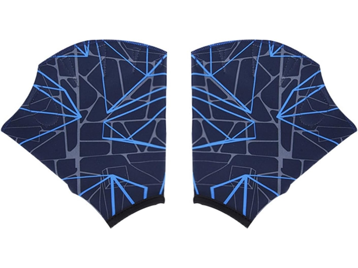 Lote de 2 Palmes Natation para Hommes e Femmes, Gants Sport Aquatique Entraînement Natation SFUSHOS (m)