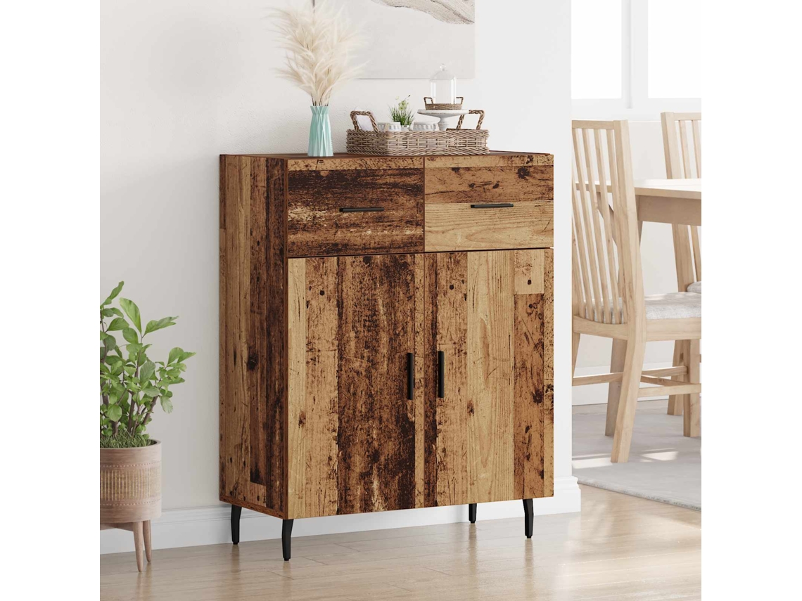 Vidaxl Buffet Madeira Antiga 69,5 X 34 X 90 Cm Madeira Processada