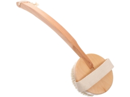 Escova De Cabo Longo Para Esfoliação Corporal E No Banho, Com Cerdas Flexíveis, Design Ergonômico E Alça Para Pendurar