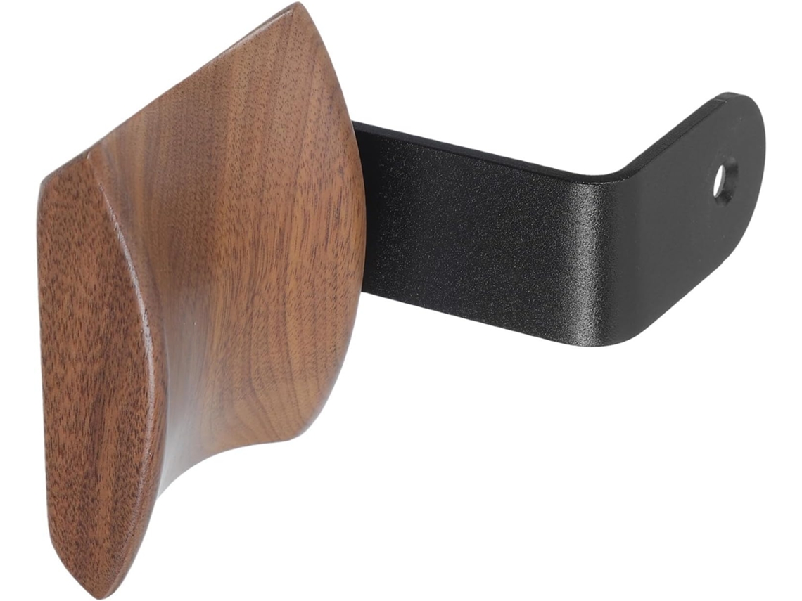 Ultechnovo Support De Casque Audio Gain De Place Et Accès Facile Mural En Aluminium Et Bois,