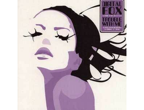 Trouble With Me, Digital Fox Featuring Melissa Jo Heathcote | Media Condition Very Good Plus | 1 X Vinyl 12 Kingsize (vg)