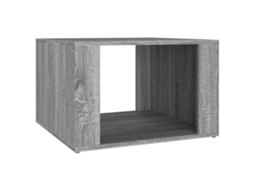 Bedside Table, Bedside Tables Vidaxl Cinzeto Madeira Processada (n/a)