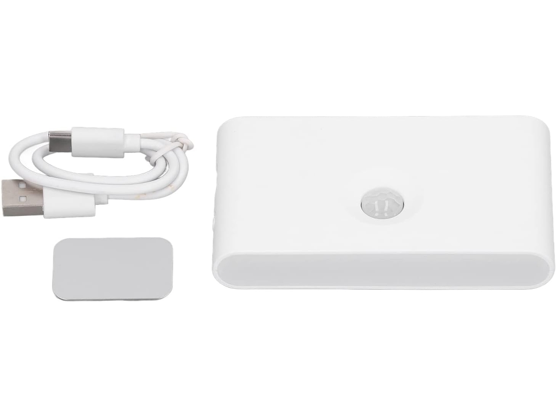 Luzes Noturnas Internas Com Sensor De Movimento, Carregamento Tipo C, Para Armário, Com Fitas Magnét Gokoco