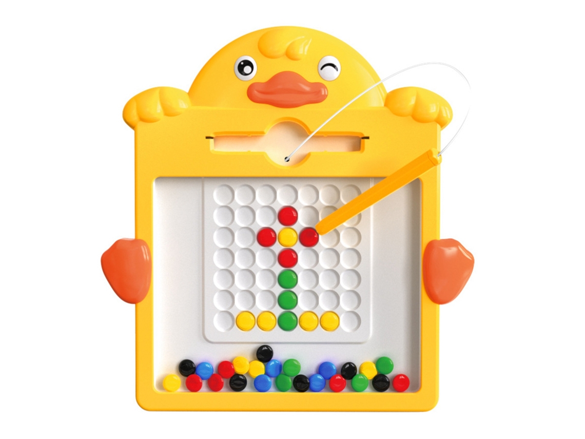 Ats pizarra Magnética com Bolas e Lápis Patso Bonito Tabuleiro de Quebra cabeça Colorido Brinquedo Educatsivo Inovador para Crianças