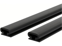 1 Rolo De Fita Vedação Silicone Para Portas E Janelas, Isolamento Acústico, Térmico E Resistência Ao Vento Preto