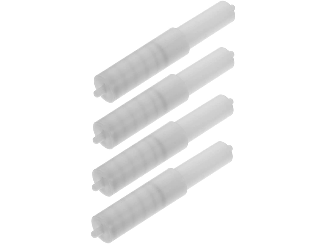 Kit De 100 Polias Para Trilho De Cortina,s Ao Desgaste E Com Funcionamento Suave, Em Plástico E Metal, Cores Sortidas,
