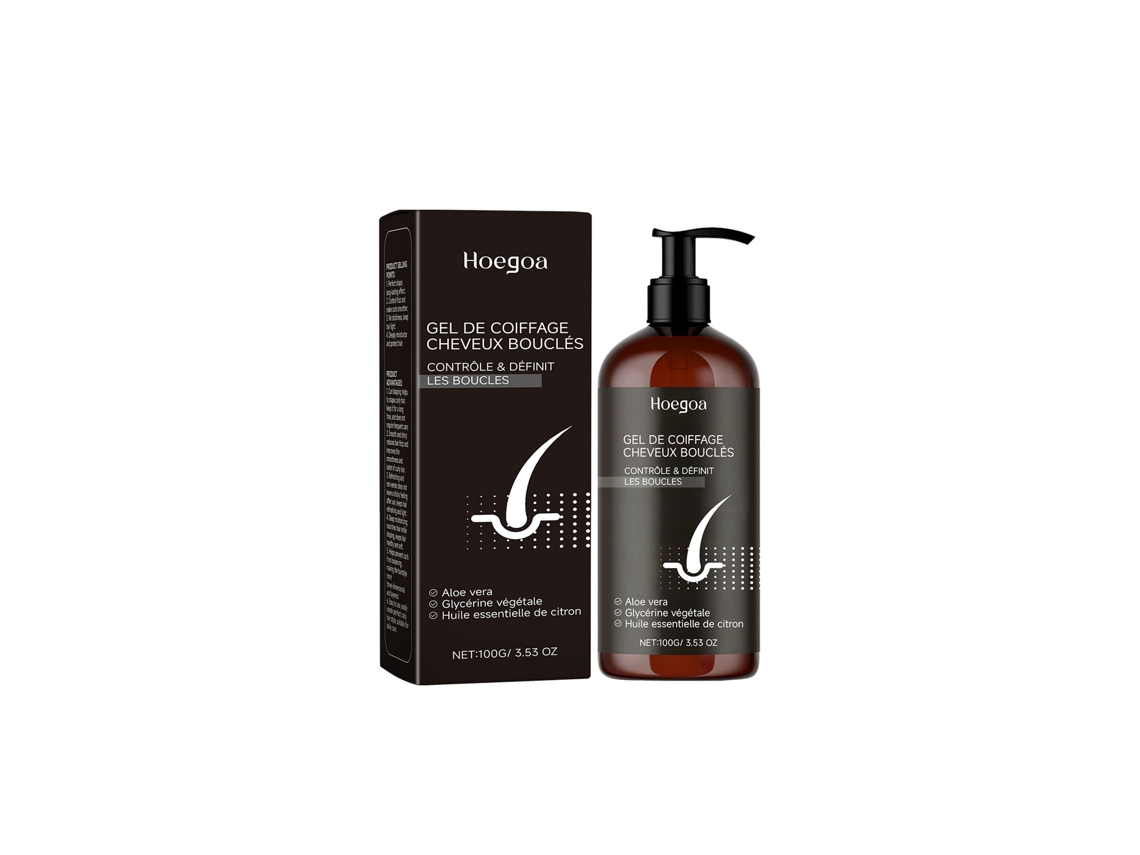 Gel de Cachos LAXISCREED para Modelar, Hidratar e Controlar Frizz de Forma Natural