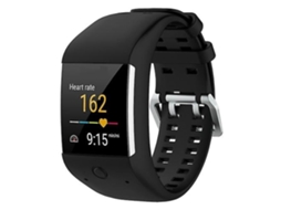 Pulseira De Relógio Lurelia Esportiva Em Silicone Polar M600 Preta