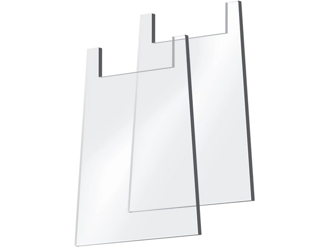 Conjunto De 2 Protetores De Sofá - Feitos De Acrílico Transparente - Para Base, Armário,