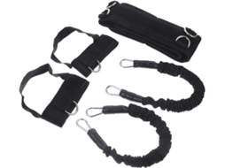 Conjunto De Faixas Elásticas Resistência Gatuida Para Treinamento Salto No Basquete 18kg, 2-tubos Látex Leves