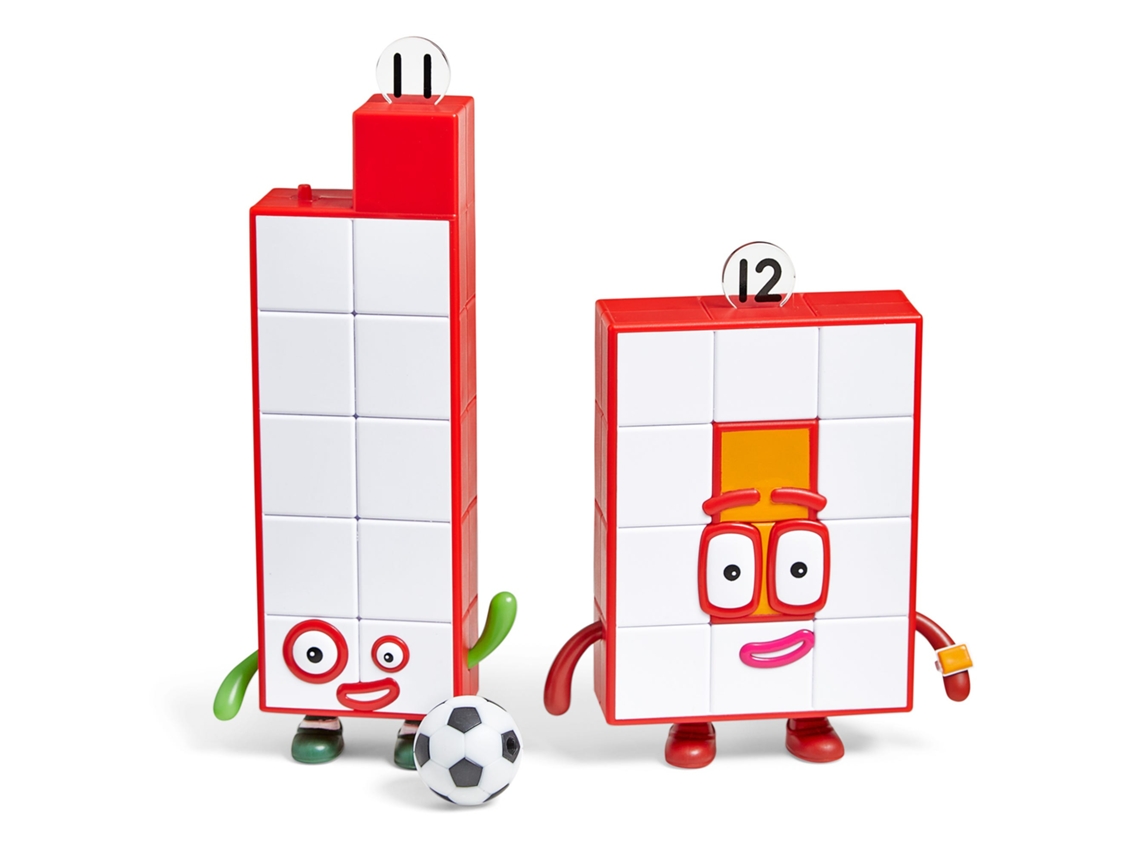 Conjunto De Blocos De Montar Numberblocks Da Learning Resources Figuras 11 E 12 Brinquedos Educativos