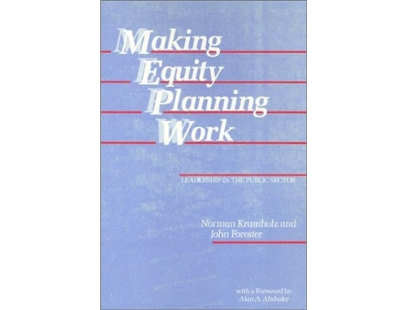 Livro Making Equity Planning Work de Norman Krumholz (Inglês)