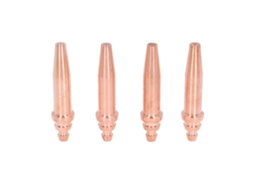 Kit De 4 Pontas De Corte Isobáricas Para Acetileno, Bicos De Cobre Para Soldadura A Gás, Consumíveis Para Maçarico G02