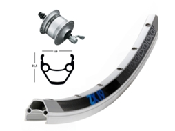Raio EXAL Rd28X1.75Din.D.Ejedhc3000Qr36 Ag. Zx Lustrado Radios Niro