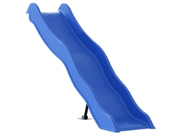 Vidaxl Escorrega De Brincar 169x38,5 Cm Polipropileno Azul