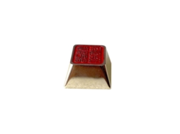Lurelia Keycaps Personalização Metal Selo Jade Jogos Para Teclado Mecânico