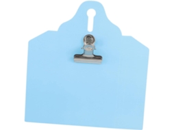 Prancheta azul para registros de enfermagem hospitalar