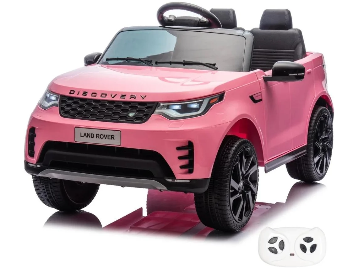 Carro Elétrico Para Crianças - Land Rover Discovery 12v - 1 A 6 Anos - Rosa